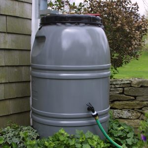 Great American Rain Barrel - Nantucket Gray